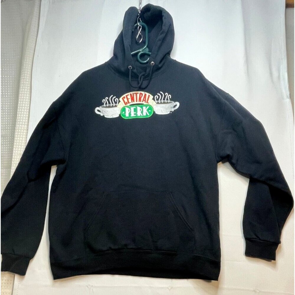 Friends Central Perk hoodie sweater mens XL Tv Series black
